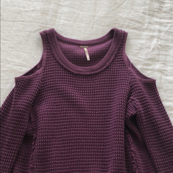 Sunrise Cold Shoulder Sweater - Picture 2 of 3